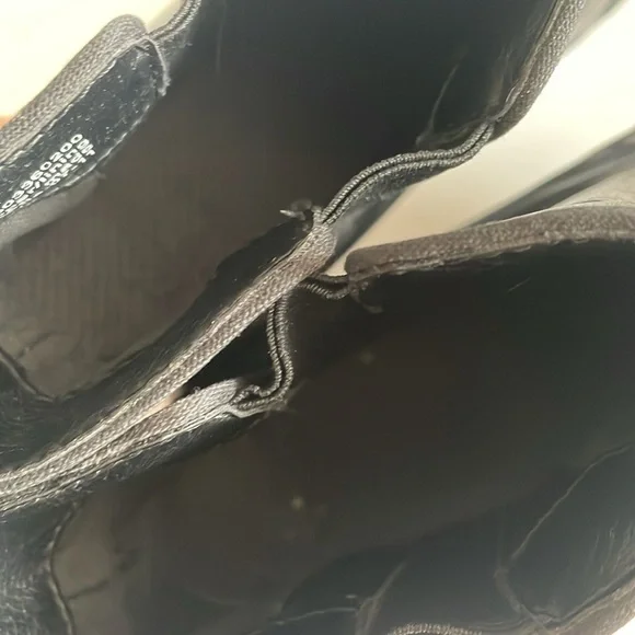 Dansko Womens Vail Black Coated Canvas Outdoor Ankle Rain Boots size 36 EU - Picture 5 of 10